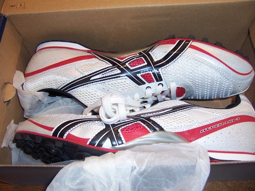 SCARPE DA PISTA ASICS HYPER MD4 VINTAGE NUOVE CON SCATOLA TAGLIA 12