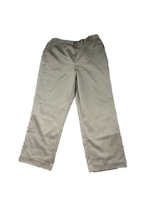Alfred Dunner Womens Size 16 Pull On Dress Pants Pockets Light Brown - Picture 1 of 5