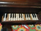 chromatic toy piano jouet très ancien Jacky tiges sonores à restaurer
