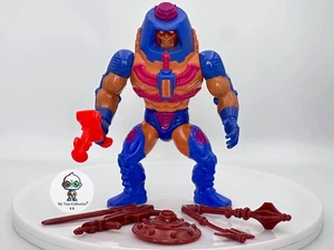 Masters Of The Universe vintage Man-E-Weapons Man-E-Faces Taiwan 🇹🇼 - Foto 1 di 10