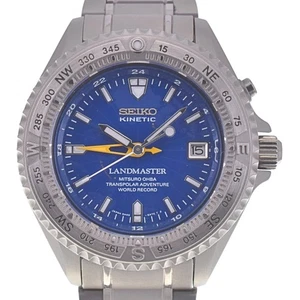 SEIKO Landmaster Transporter Adventure Mitsuro SBCW009 cinético para hombre Q#141065 - Imagen 1 de 9