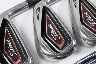 Titleist 712 AP1 Irons / 4-PW+GW / Stiff Flex XP 90 S300 Shafts - Image 1 of 4