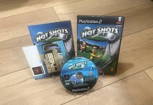 Hot Shot Golf 3 - Sony PlayStation 2 Manual Completo Probado en Caja Original - Imagen 1 de 3