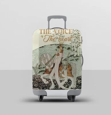 Винтажная художественная обложка для багажа — дизайн «Голос сердца» | дорожный чемодан - Изображение 1 из 3