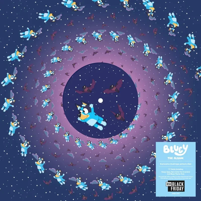 RSD BLACK FRIDAY 2025 BLUEY ZOETROPE VINYL - Image 1 of 1
