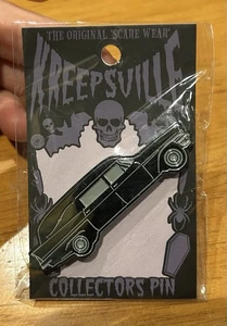 Kreepsville 666 Original Scare Wear Hearse Pin Knotts Berry Farm - Picture 1 of 4