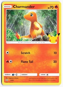 Charmander Non Holo McDonalds 25th Anniversary Promos 009/025 NM - Bild 1 von 2