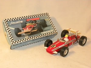 JOUET ANCIEN JOUSTRA AUTO DE COURSE INDIANAPOLIS 2163 TOY RACING CAR NEUVE BOITE - Picture 1 of 23