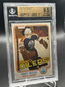 1981-82 O-Pee-Chee Andy Moog Rookie #120 BGS 9.5 - Picture 1 of 2