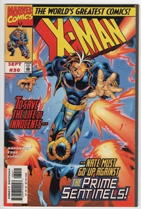 X-MAN #30. KAVANNAGH / CRUZ. MARVEL 1997. 9+ - Picture 1 of 2