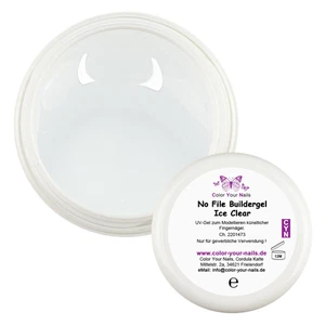 No File Buildergel Ice Clear, No File Gel, Gel UV, Gel UV transparente - Imagen 1 de 3