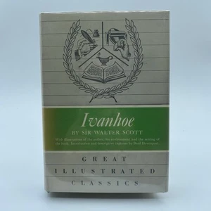 Ivanhoe by Sir Walter Scott- HC Great Illustrated Classics Published in 1941 VF+ - Bild 1 von 7