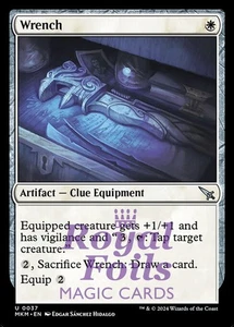 Wrench 4x FOIL MTG Murders at Karlov Manor MKM Uncommon MINT white artifact - Picture 1 of 1
