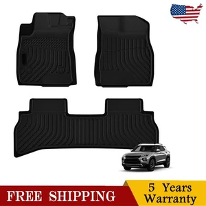 Floor Mat Liners For Chevrolet Trailblazer FWD 2021 2022 2023 2024 TPE Rubber - Foto 1 di 7