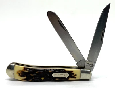 Schrade Walden EUA 285UH Uncle Henry 2 lâminas caçador borda de fábrica - Imagem 1 de 4