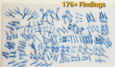 176+ Findings. Wax Patterns For Lost Wax Casting F-81c - Image 1 of 4