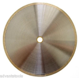 7” x .050" Sintered Metal Bond Continuous Rim Diamond Lapidary Blade - 5/8"-1/2" - Picture 1 of 2