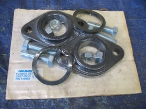 Juego de bridas de hierro fundido Grundfos 519603 para bombas circuladoras serie UP 1-1/4" NPT - Imagen 1 de 3