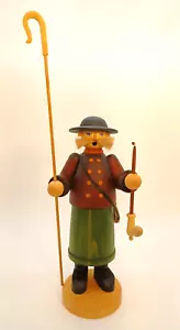 Räuchermann Schäfer grande (37 cm) Martin Erzgebirge - rarità - NUOVO - Foto 1 di 3