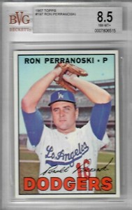 1967 Topps #197 Ron Perranoski BVG 8.5 NM-MT+