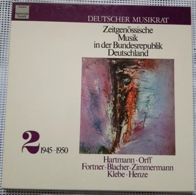 Zeitgenössische Musik in der Bundesrepublik Deutschland|2| 1945-1950| DMR 1004-6 - Bild 1 von 4