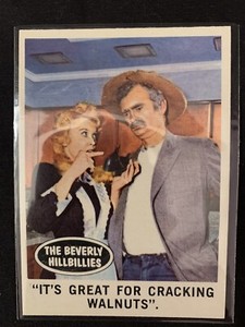 1963 TOPPS BEVERLY HILLBILLIES TV VINTAGE BUBBLE GUM TRADING CARD #7