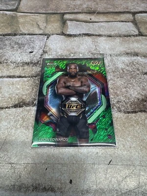 Topps 2024 UFC 68/93 Green Leon Edward’s - Image 1 of 4