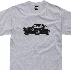 Camiseta para clásicos alfa romeo junior gta fans veloce 1300 2000 105/115 Giulia GT - Imagen 1 de 12