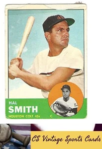 1963 Topps #153 Hal Smith - Picture 1 of 2