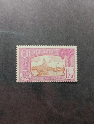 Stamps Of Guadeloupe Scott #129 MNH. - Image 1 of 2