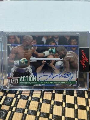 2022 LEAF PRO SET FLOYD MAYWEATHER JR AI-FM1 /3 ACTION INK AUTO AUTOGRAPH - Image 1 of 3