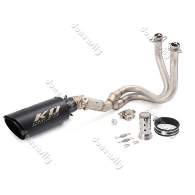 Tubo sistema de escape completo 51 mm para Kawasaki Ninja 650 Z650 ER6N/F 2012-2023 Foto 1 de 4