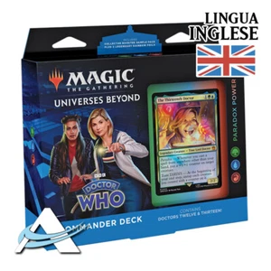 Mazzo Commander DOCTOR WHO Paradox Power ENG MTG Magic the Gathering ANDYCARDS - Imagen 1 de 1