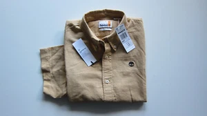 Timberland, Hemd, Leinen, Ocker, S, M, XXL- 1/1 und 1/2 Arm - Bild 1 von 8