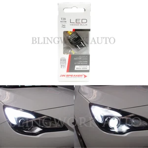 (PAIR) JW Speaker LED W21/5W T20 7443 6000K Dual Brightness White Bulb for Hilux - Bild 1 von 11