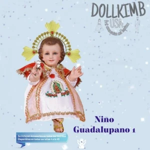 Vestido Niño Dios. Baby Jesus Clothing. Ropa de NiÑo dios. NiÑo Guadalupano - Picture 1 of 4