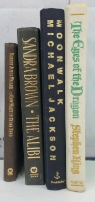 4 Modern Decorative Books Gold Lettering Shelf Decor Interior Design Staging  Foto 1 de 4