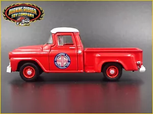 1958 58 GMC Flotta Opzione Pick-Up Camion Moonpie Pasticceria Red 1:64 Diecast - Foto 1 di 5
