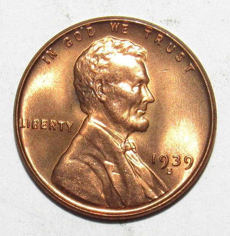 1939 S Lincoln Cent RD CH BU (T12) Cover