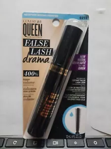 COVERGIRL QUEEN FALSE LASH DRAMA VERY BLACK WATERPROOF Discontinued - Picture 1 of 5