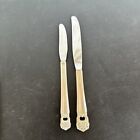 Set 2 Different Butter Knifes  1847 ROGERS BROS Silverplate ETERNALLY YOURS S13