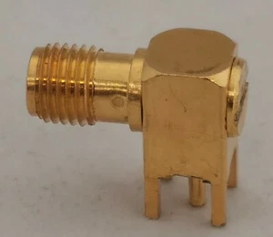 30 Pcs SMA-49 SMA Female Right Angle PCB Mount RF Coaxial Connector Gold Plated - Bild 1 von 5