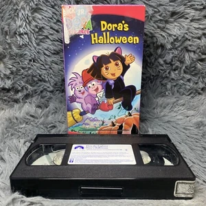 Dora the Explorer Dora's Halloween VHS 2004 Nick Jr Nickelodeon Kids Cartoon - Picture 1 of 8