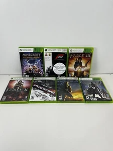Konvolut 7 verschiedene Microsoft Xbox 360 Spiele Fable II und III, Destiny und mehr - Bild 1 von 18