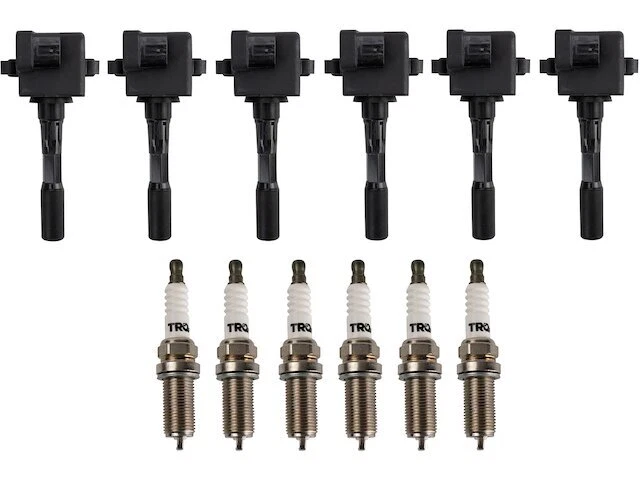 TRQ 56TX75R Ignition Coil and Spark Plug Kit Fits 1996-1998 Acura TL 3.2L V6 - Image 1 of 1
