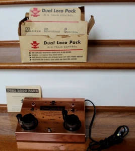 MRC Dual Loco Pack Model 700 - HO Train Control Transformer Dual Controller - Picture 1 of 21