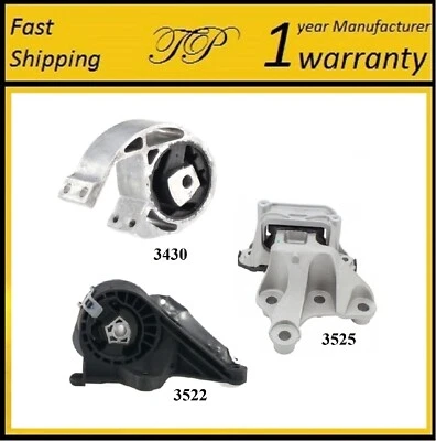 3PCS TRANSMISSION MOUNT FOR 2020-2024 Cadillac XT6, XT5 4WD 2.0L & 3.6L - Image 1 of 4