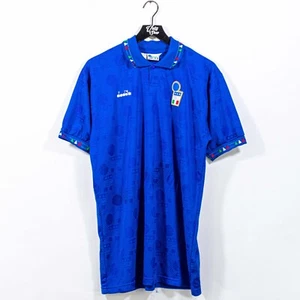 1994 Diadora Italy World Cup Home Jersey Italia Futbol Soccer XL VTG - Picture 1 of 10