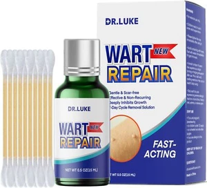 Wart Relief Liquid for Genital, Plantar, Common, Flat & Filiform Warts - Picture 1 of 5