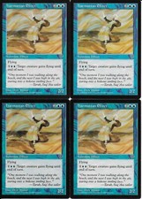 MTG: HARMATTAN EFREET Mirage UNCOMMON; played, Excellent condition x4